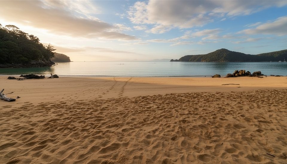 Observation Beach Campsite, Abel Tasman National Park