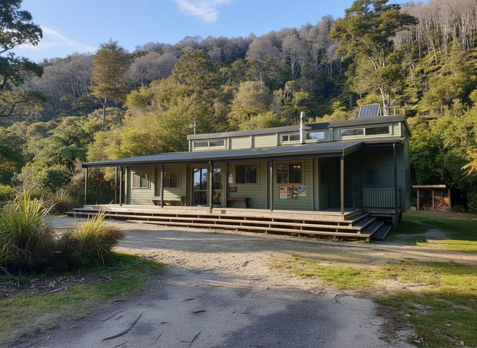 Bark Bay Hut, Abel Tasman National Park