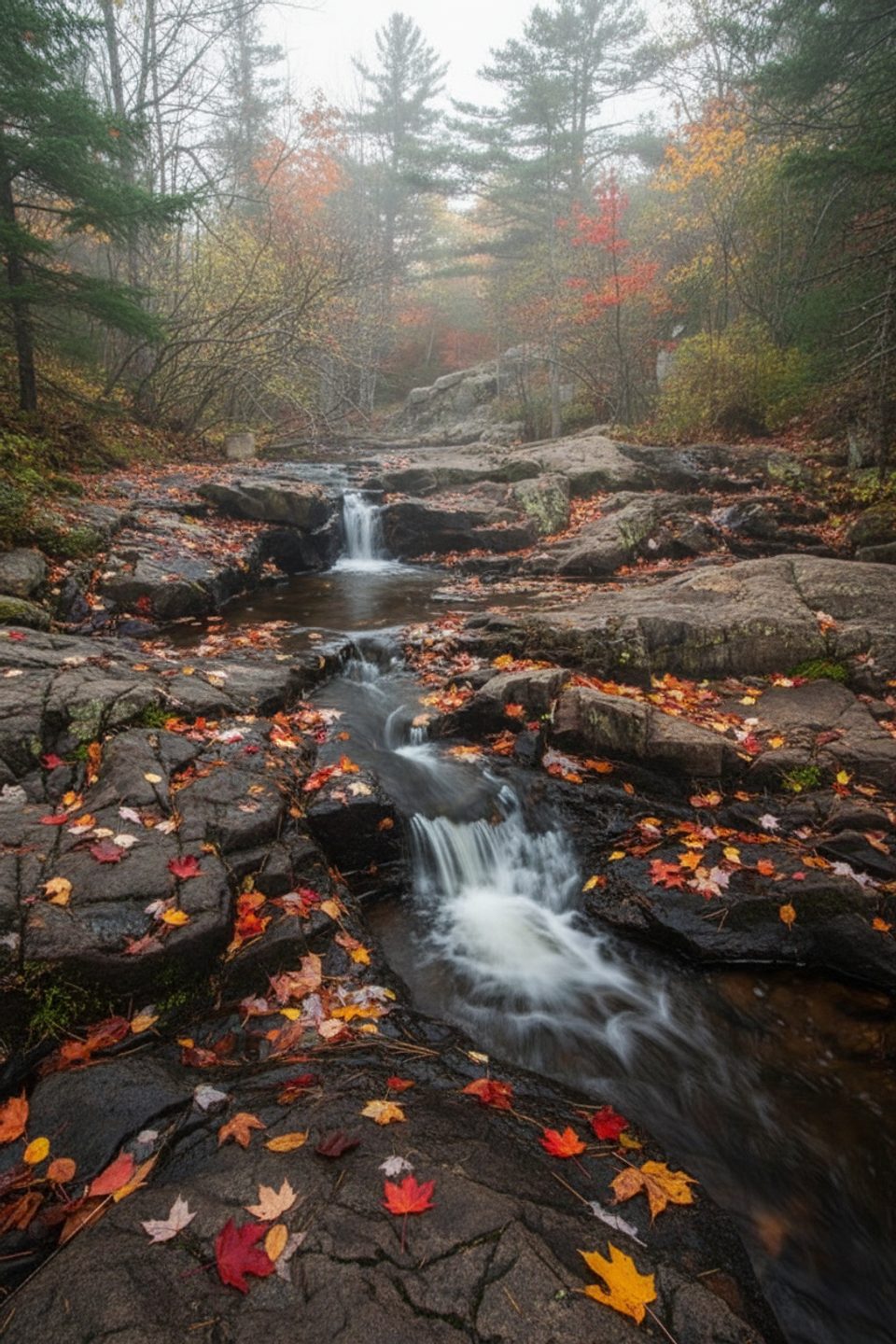 Duck Brook Falls, Acadia National Park