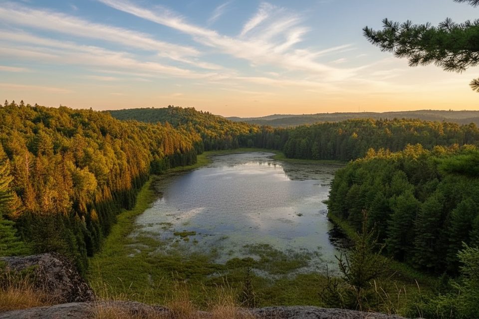 Starling Lake Lookout, Algonquin Provincial Park