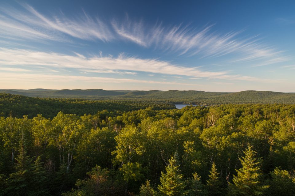 Brent Crater Viewpoint, Algonquin Provincial Park