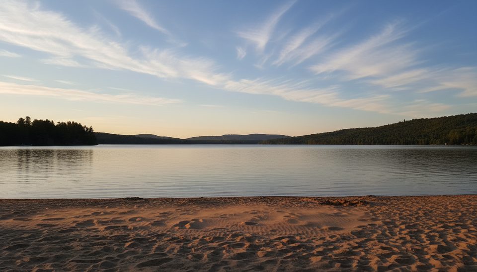 Lake of Two Rivers Beach, Algonquin Provincial Park
