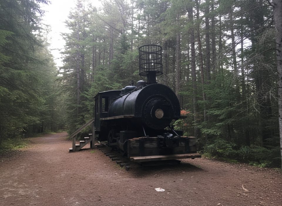 Steam Hauler, Logging Museum, Algonquin Provincial Park