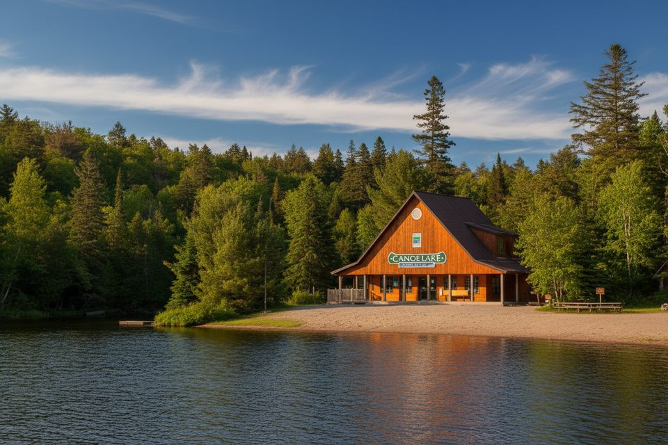 Canoe Lake Access Point Permit Office, Algonquin Provincial Park