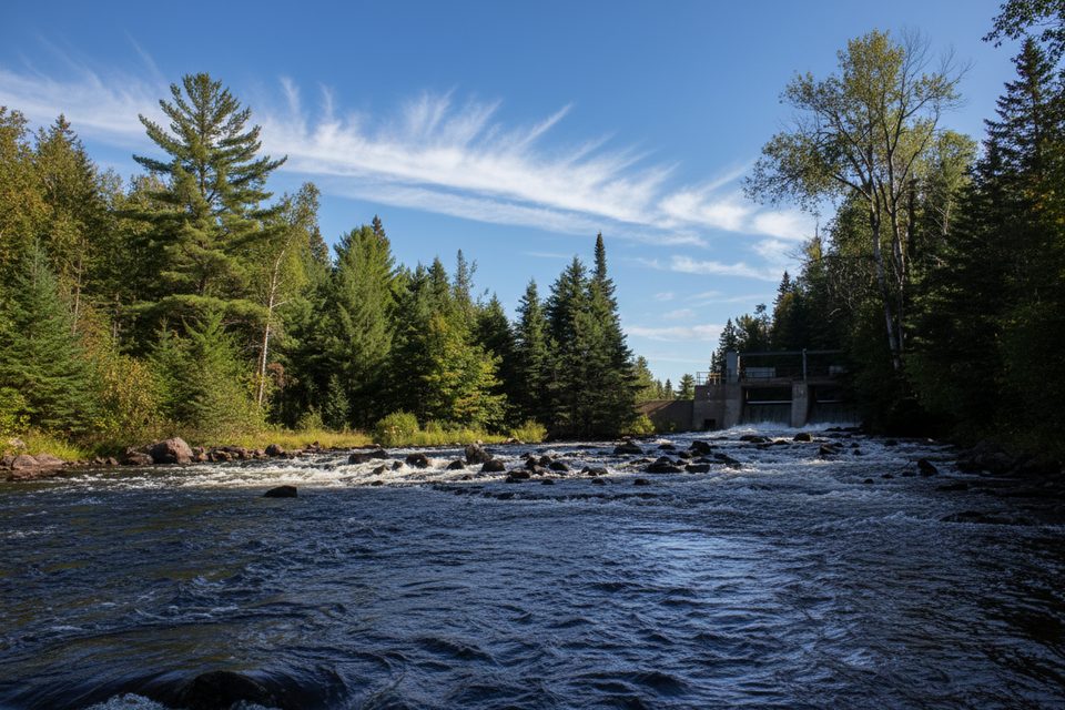 Tea Lake Dam, Algonquin Provincial Park