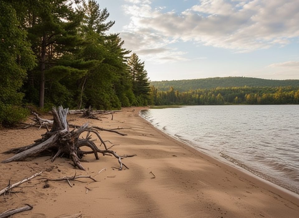 Rock Lake Beach, Algonquin Provincial Park