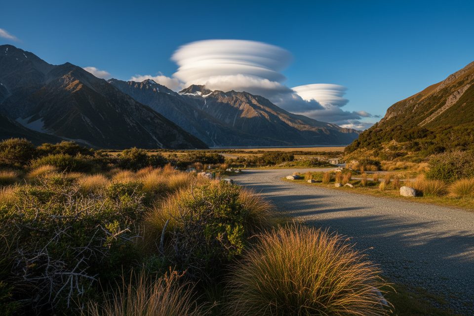 White Horse Hill DOC Campsite, Aoraki / Mount Cook National Park