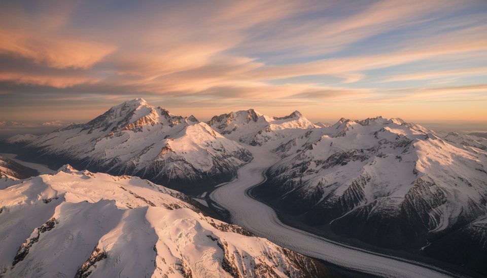 Murchison Glacier, Aoraki / Mount Cook National Park