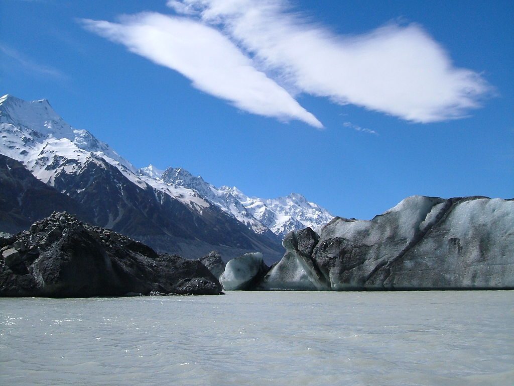 Tasman Glacier, Aoraki / Mount Cook National Park