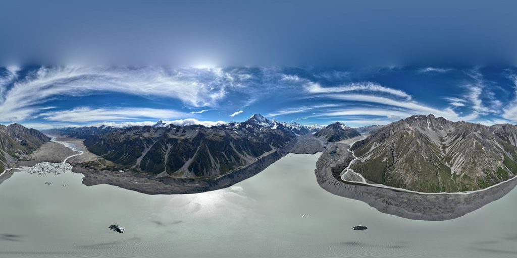 Tasman Glacier Upper Snowfields, Aoraki / Mount Cook National Park