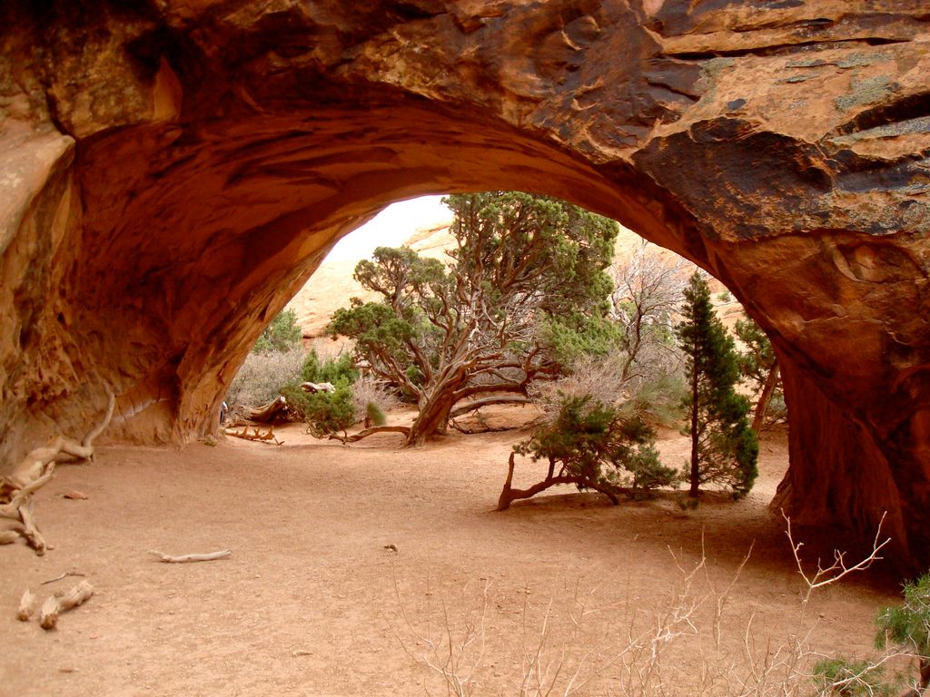Navajo Arch, Arches National Park