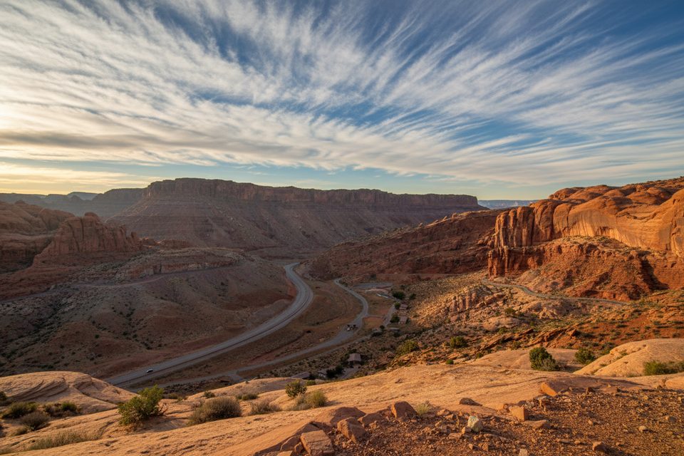 Moab Fault Overlook, Arches National Park