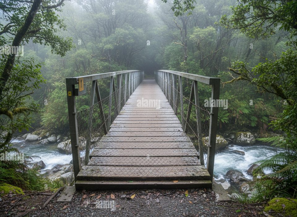 Punchbowl Creek Footbridge, Arthur's Pass National Park