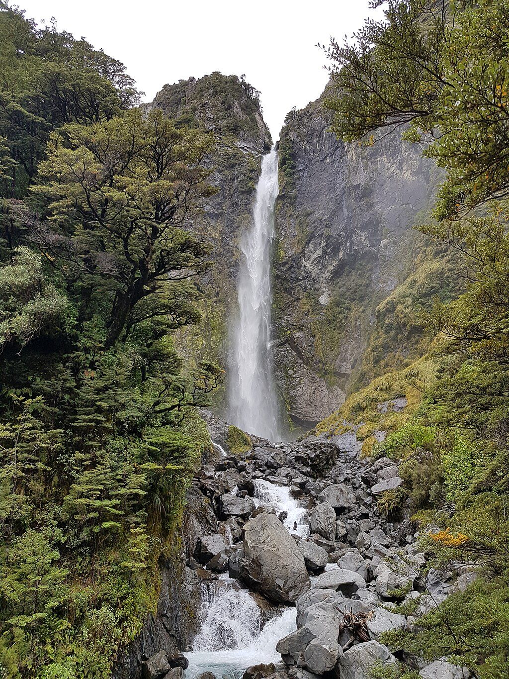 Devil's Punchbowl Falls, Arthur's Pass National Park
