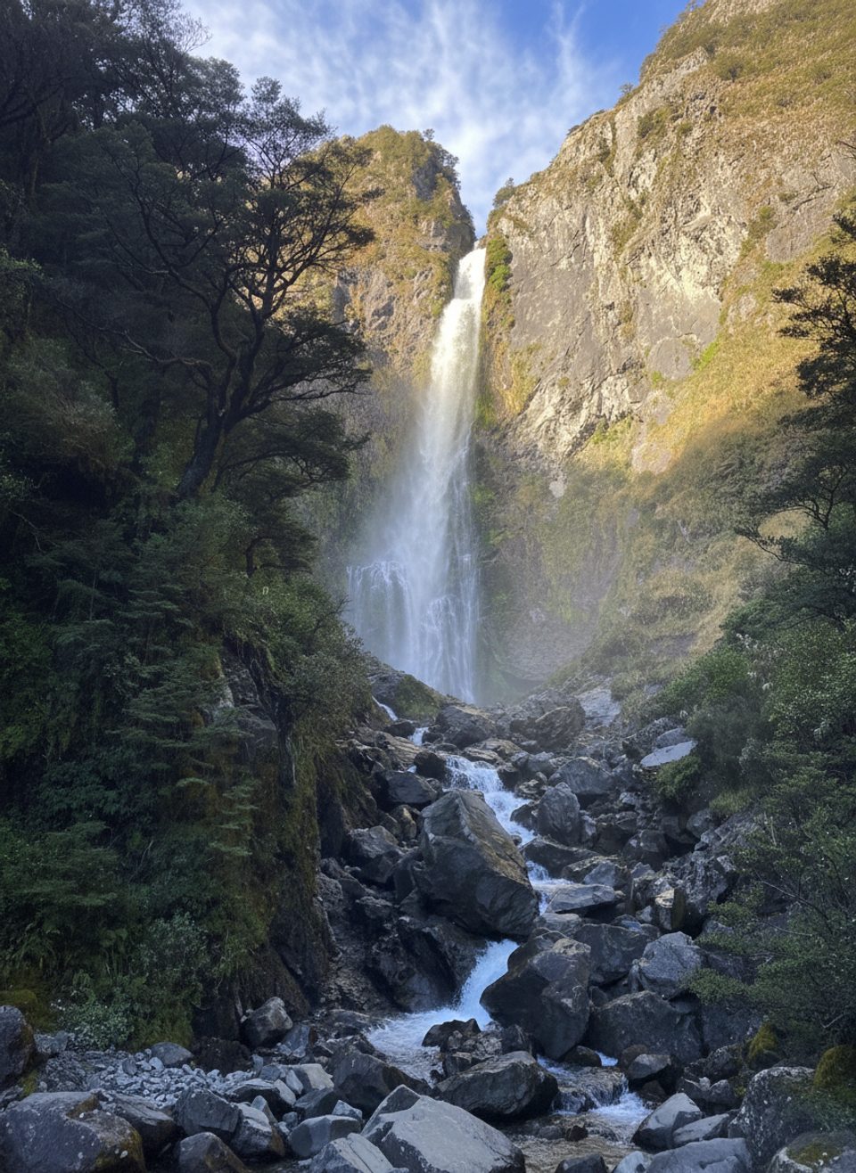 Punchbowl Falls Lookout, Arthur's Pass National Park