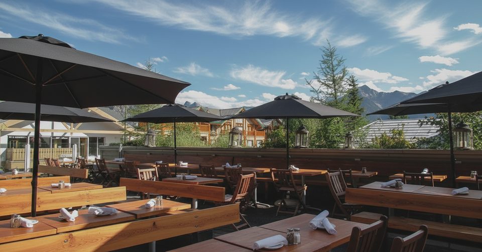The Bison Restaurant & Terrace, Banff National Park