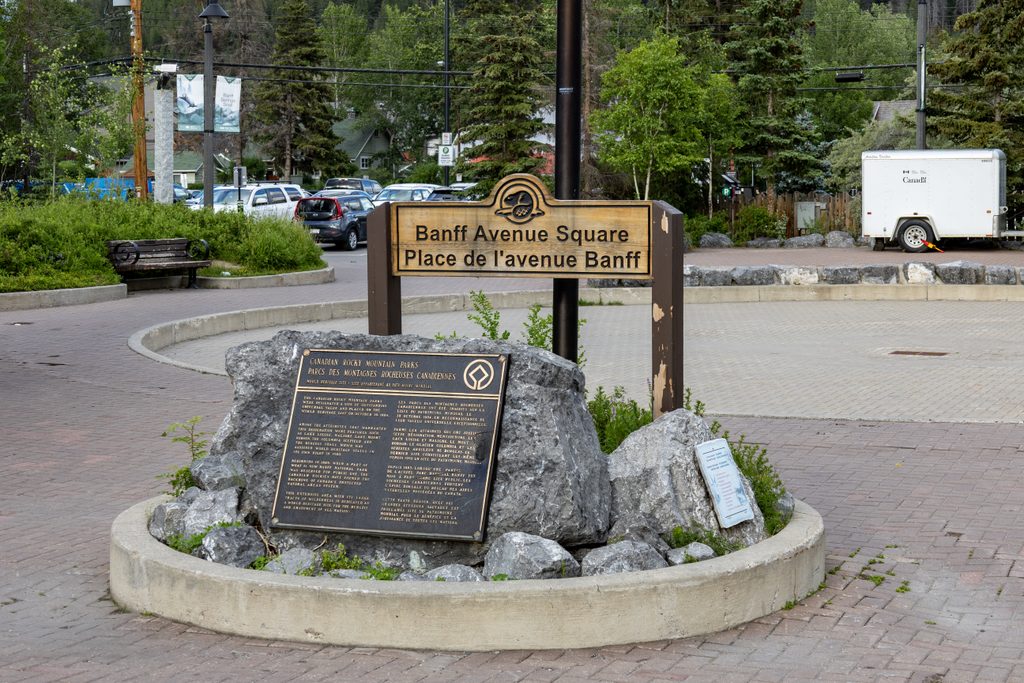 Banff Avenue Square, Banff National Park
