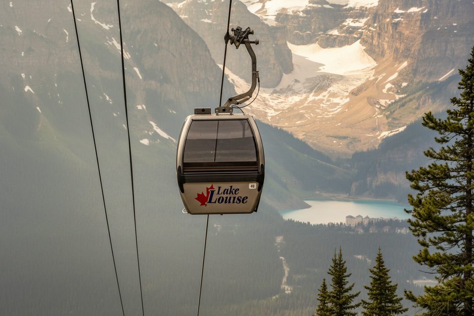 Lake Louise Ski Resort Summer Gondola Viewpoint, Banff National Park