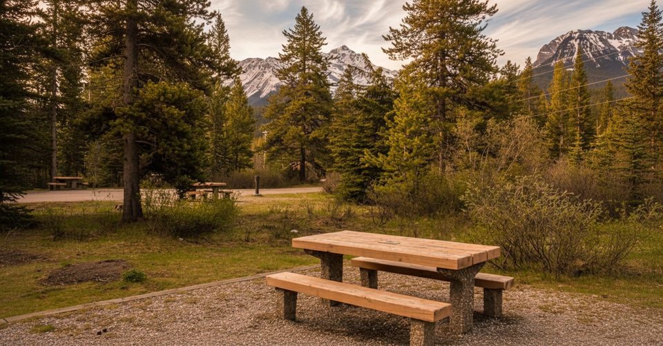 Lake Louise Hard-sided Campground, Banff National Park