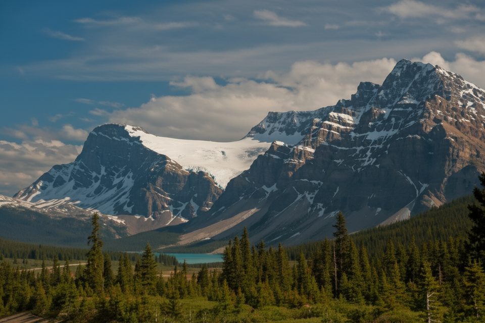 Crowfoot Glacier Viewpoint, Banff National Park