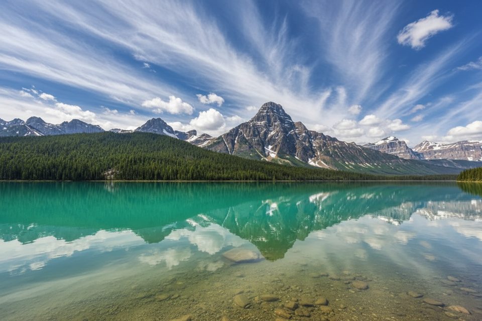 Upper Waterfowl Lake, Banff National Park