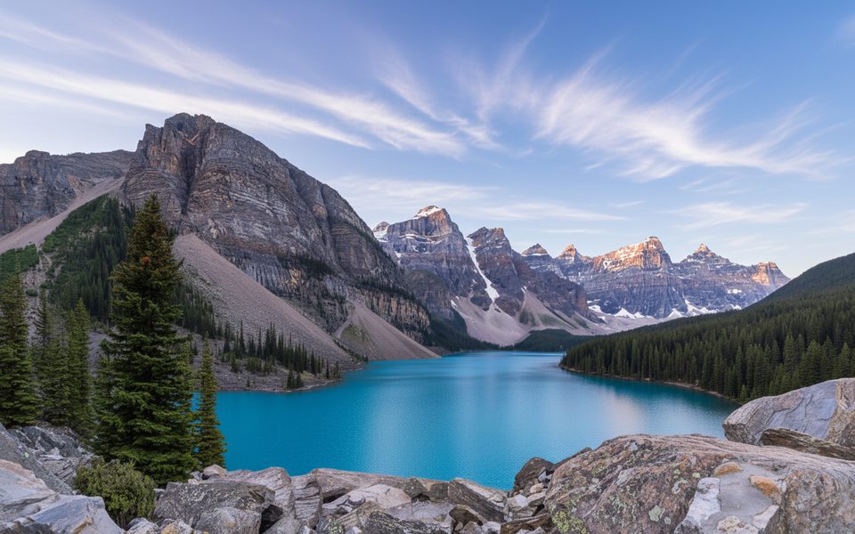 Moraine Lake Rockpile Viewpoint, Banff National Park