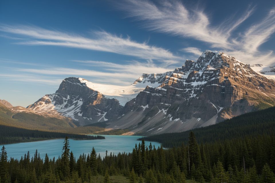 Crowfoot Glacier, Banff National Park