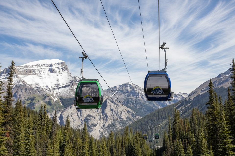 Sunshine Village Gondola, Banff National Park