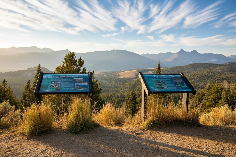 Pilot and Index Peaks Overlook (Yellowstone Overlook), Beartooth Highway