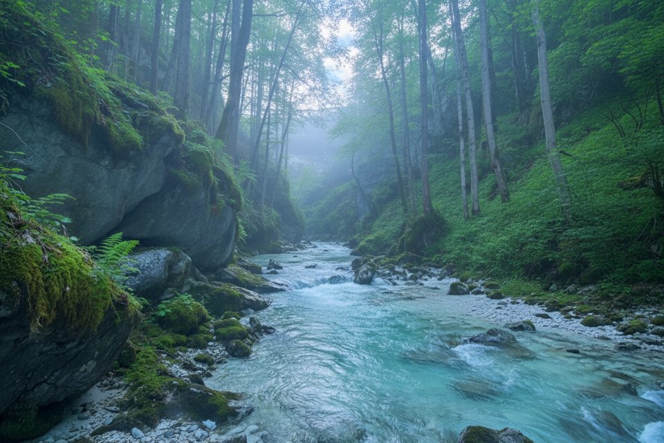 Ramsauer Ache Schlucht (Zauberwald), Berchtesgaden National Park