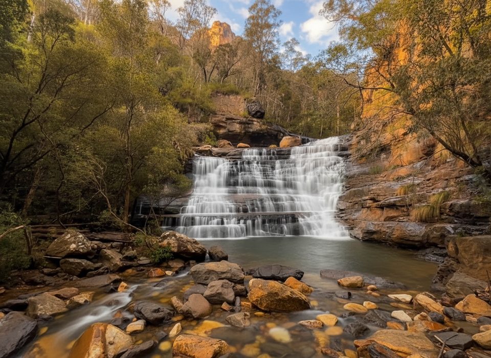 Silver Cascades, Blue Mountains National Park
