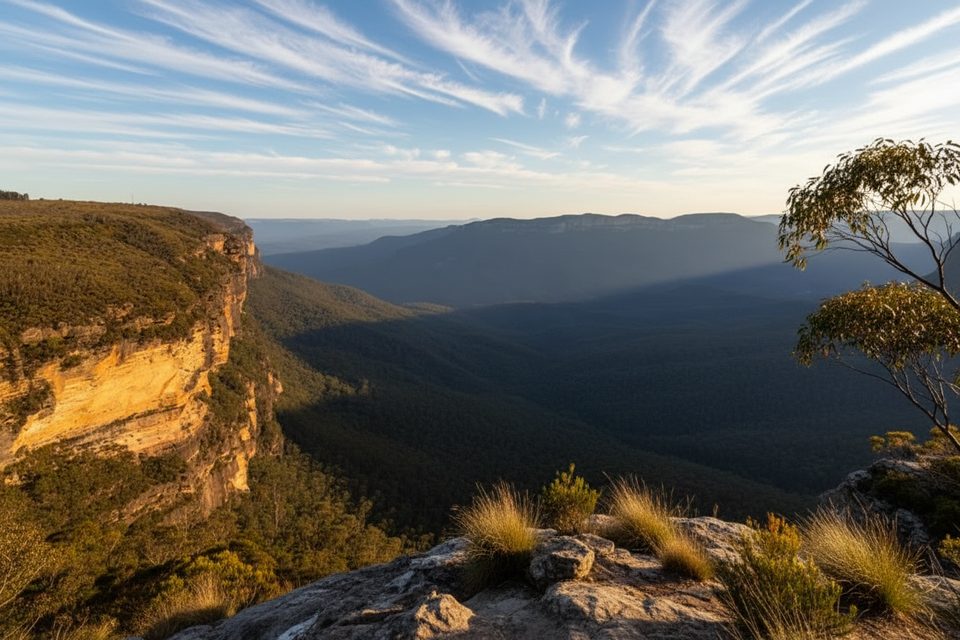 Wentworth Falls Lookout, Blue Mountains National Park