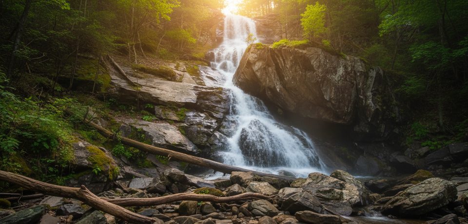 Apple Orchard Falls, Blue Ridge Parkway