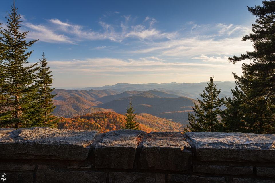 Wolf Mountain Overlook (MP 424.8), Blue Ridge Parkway