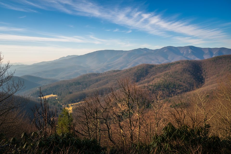 Balsam Gap Overlook, Blue Ridge Parkway