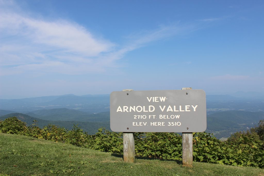 Arnold Valley Overlook, Blue Ridge Parkway