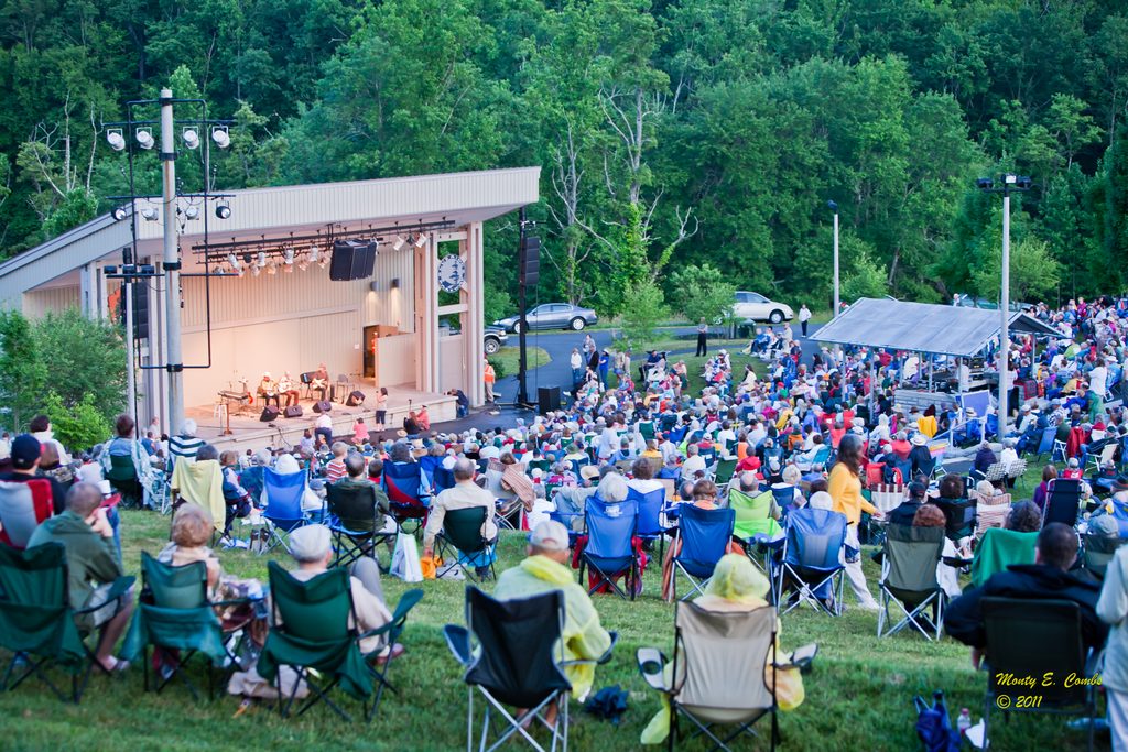 Blue Ridge Music Center, Blue Ridge Parkway