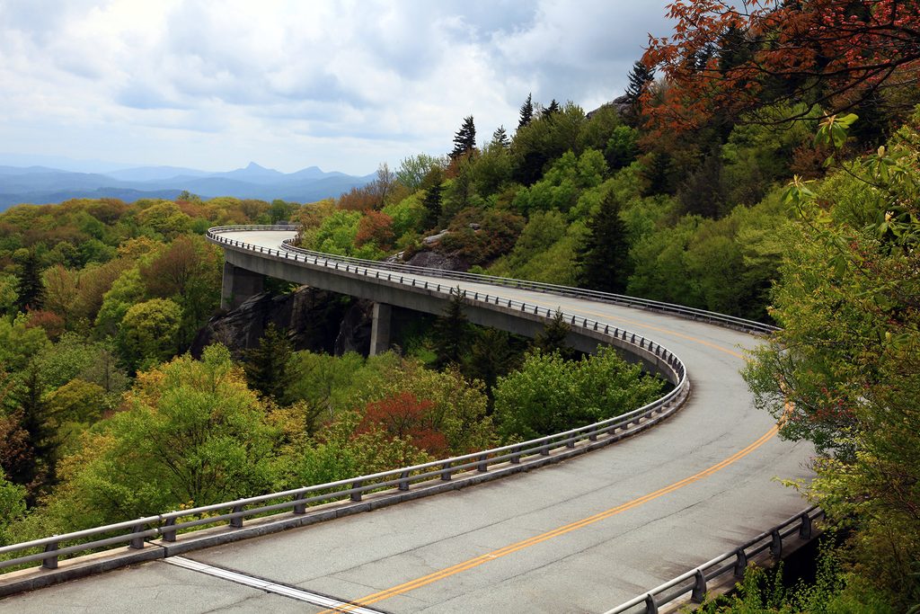 Linn Cove Viaduct Overlook, Blue Ridge Parkway