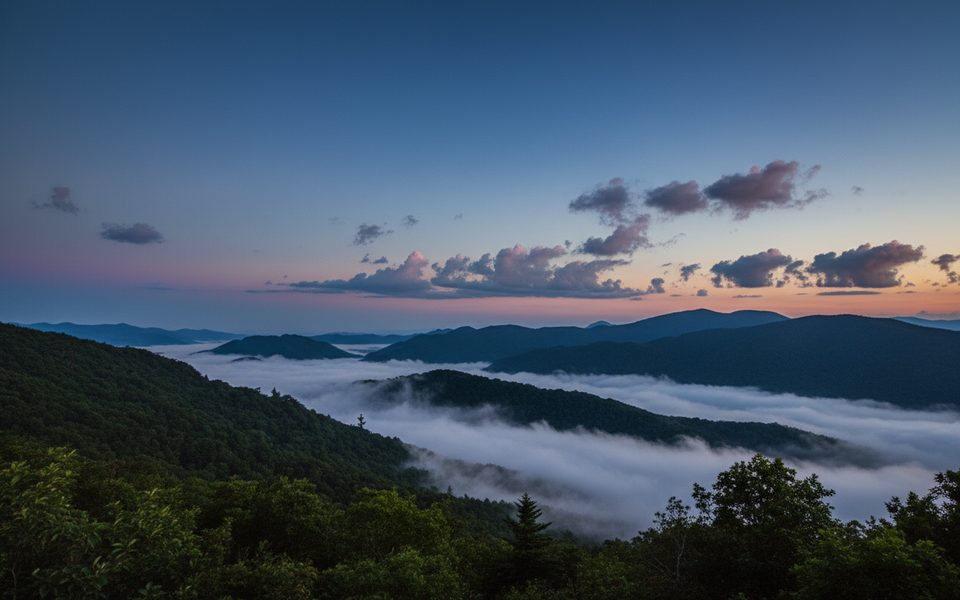 Wesner Bald Overlook (MP 448.1), Blue Ridge Parkway