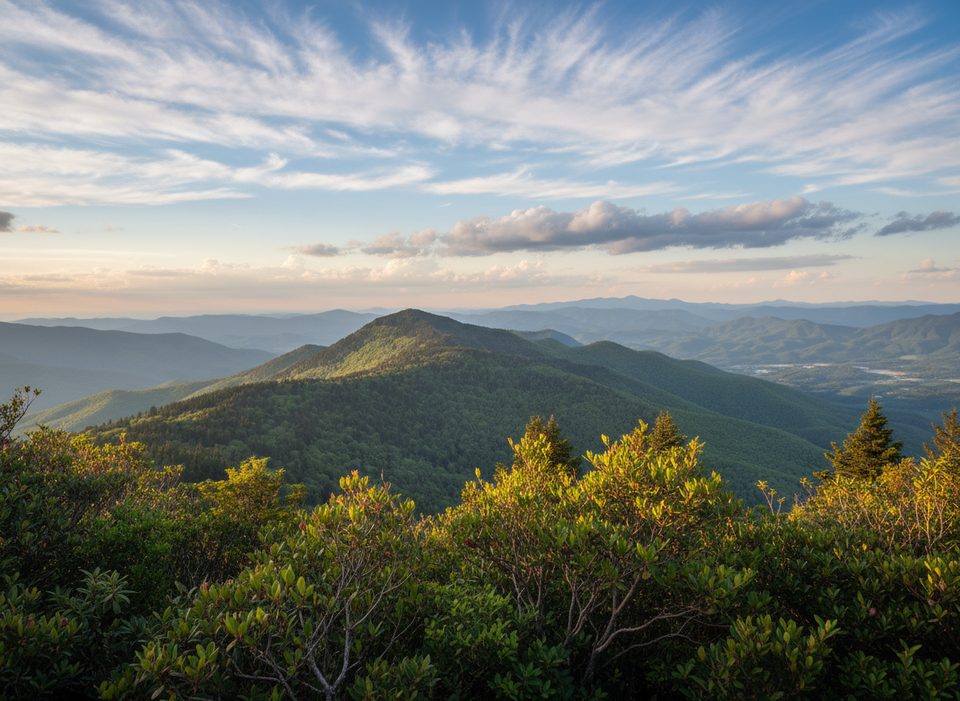 View Mount Mitchell Overlook (MP 349.9), Blue Ridge Parkway
