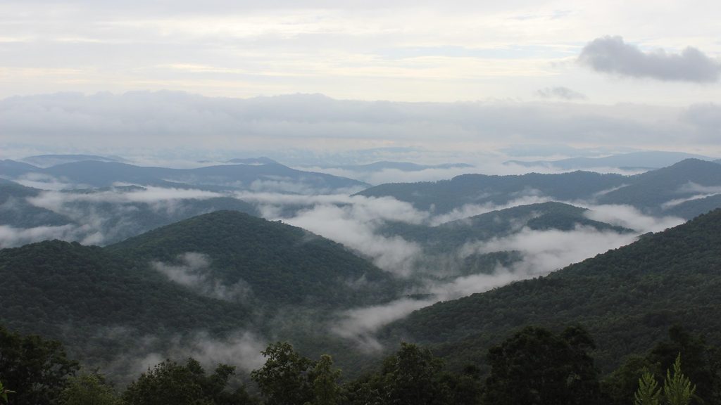 Mills River Valley Overlook (MP 404.5), Blue Ridge Parkway