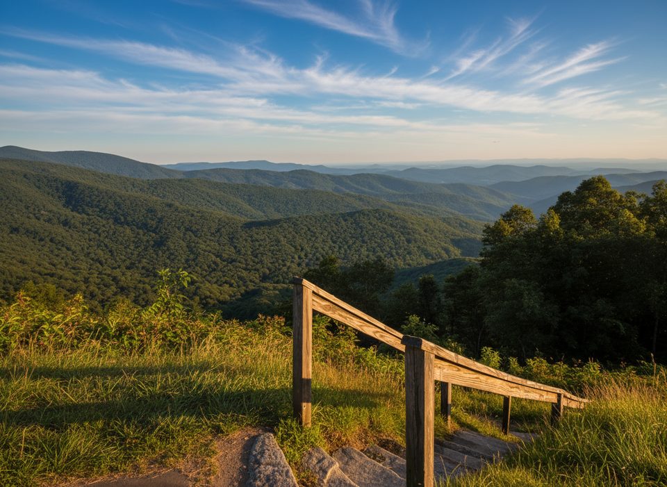 Bluff Mountain Overlook, Blue Ridge Parkway