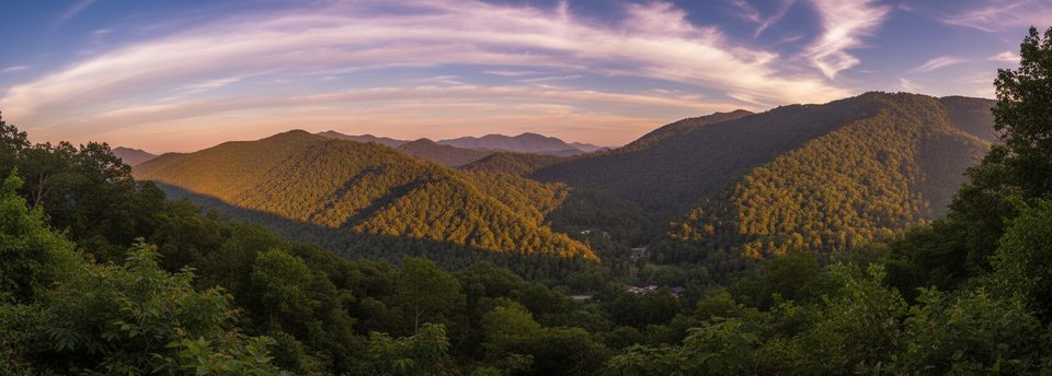 Ballhoot Scar Overlook (MP 467.4), Blue Ridge Parkway