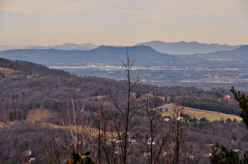 Roanoke Valley Overlook, Blue Ridge Parkway