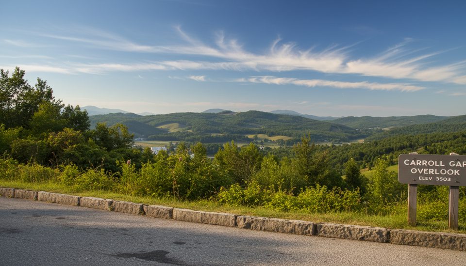Carroll Gap Overlook, Blue Ridge Parkway