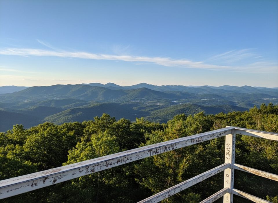 Flat Top Tower, Blue Ridge Parkway