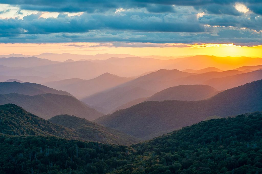 Beartrap Gap Overlook (MP 428.5), Blue Ridge Parkway