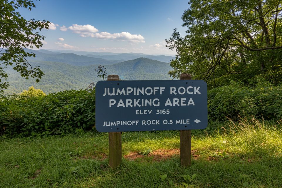 Jumpinoff Rock Overlook, Blue Ridge Parkway