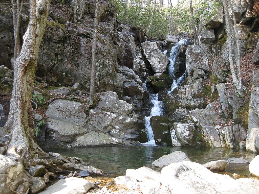 White Rock Falls, Blue Ridge Parkway