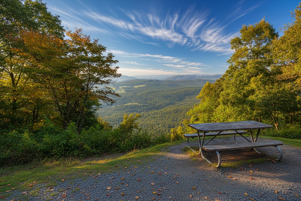 Cascades Picnic Area, Blue Ridge Parkway